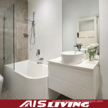 High Gloss Lacquer Bathroom Cabinets Mirror Vanity (AIS-B011)